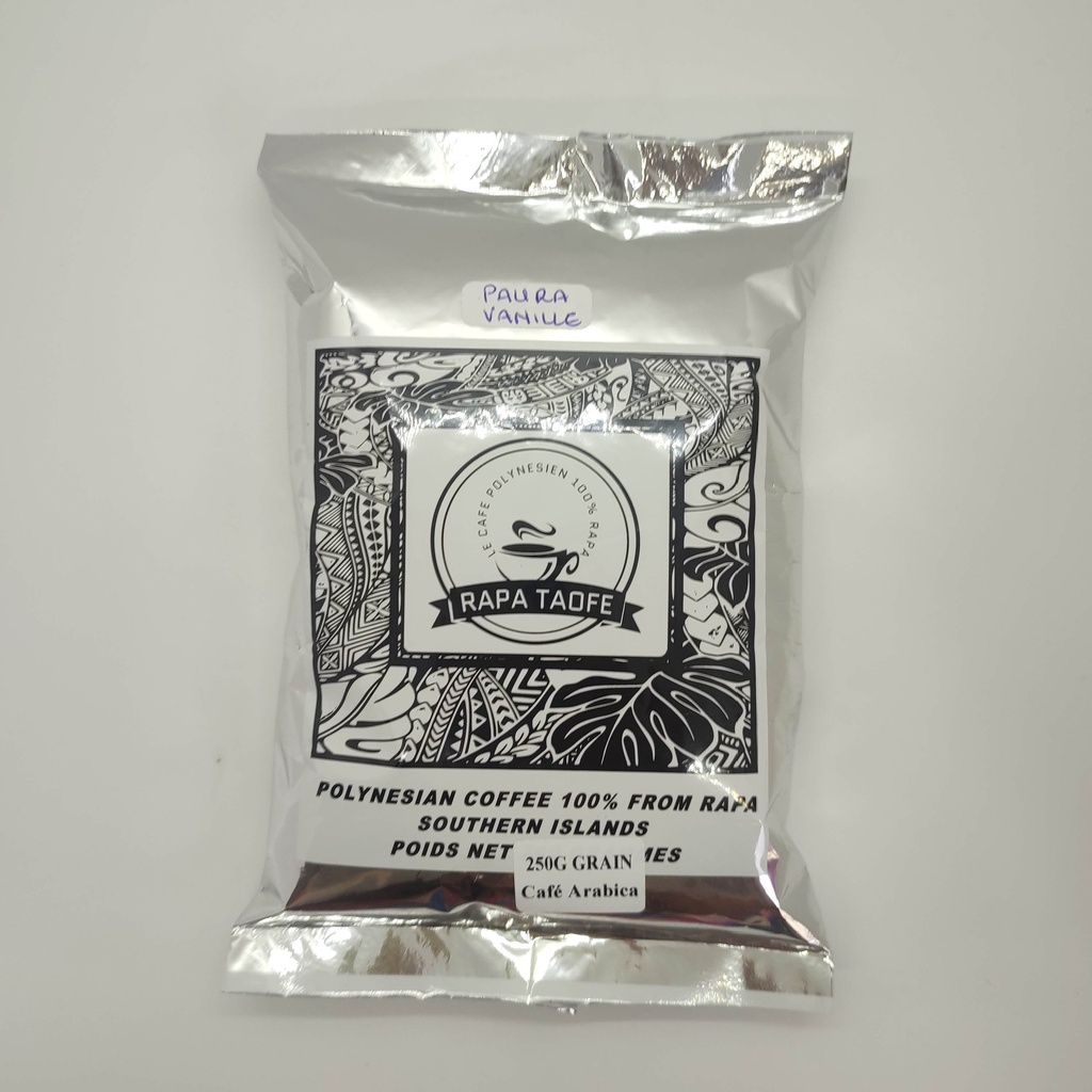 Café grain VANILLE 250g, RAPA