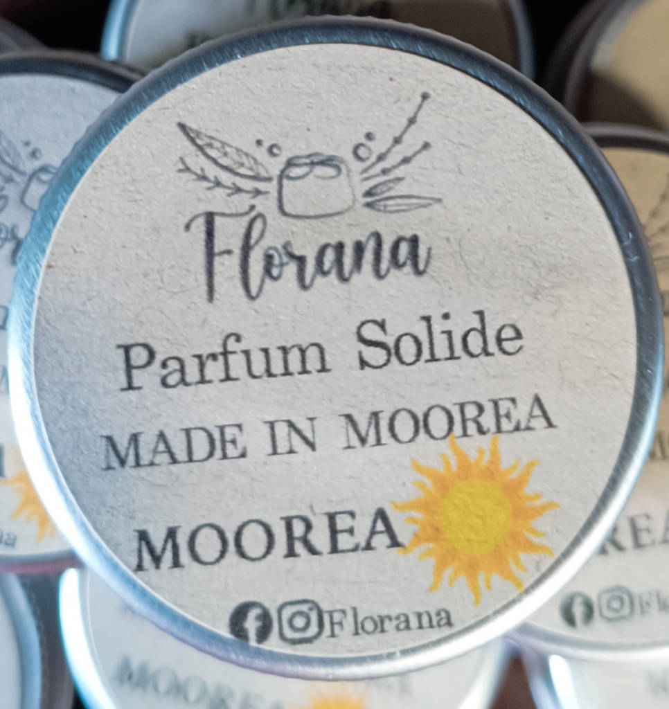 Parfum solide "Moorea", FLORANA SAVON