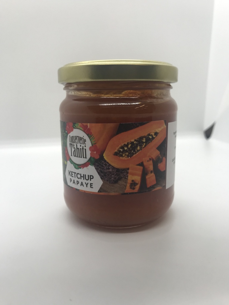 Ketchup papaye, CONSERVERIE DE TAHITI