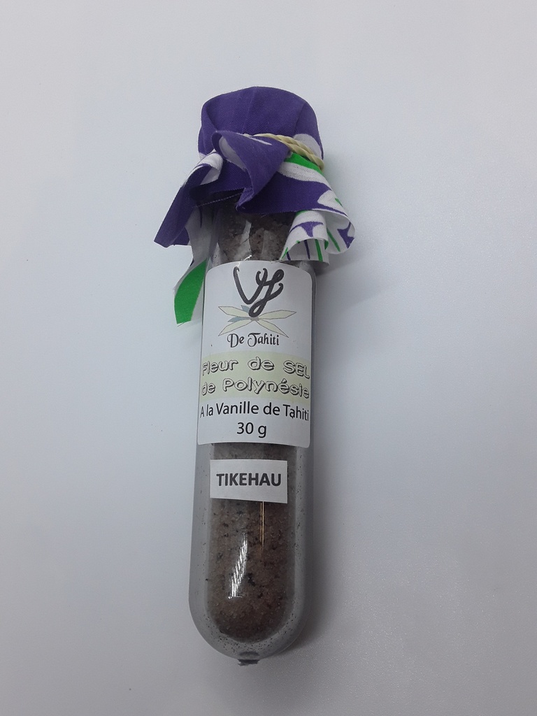 SEL DE TIKEHAU A LA VANILLE,VANYLLE DE TAHITI