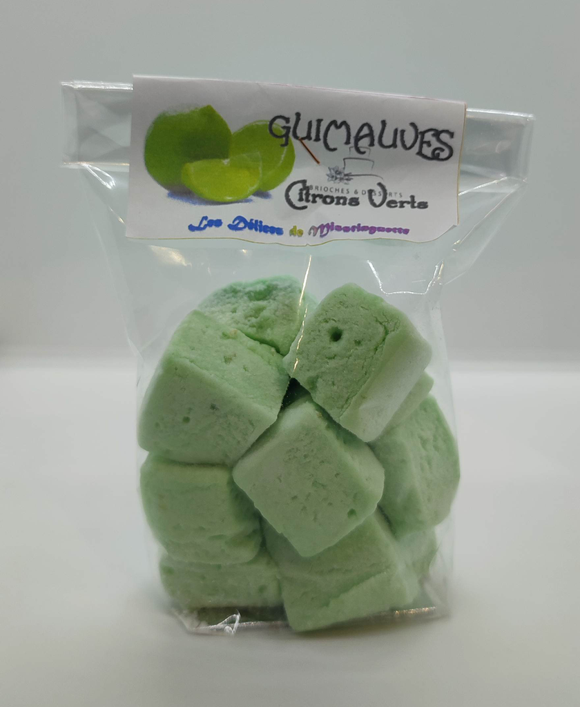 LIME MARSHMALLOW 100 g, THE DELIGHTS OF MISTINGUETTES