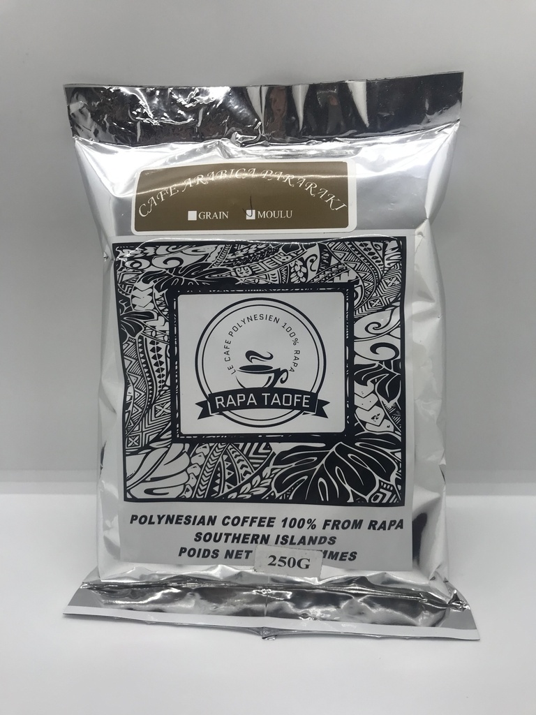 Ground coffee PARARAKI 250g, RAPA Art'Griculture