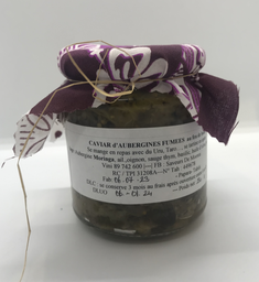 Spicy smoked eggplant caviar 250g, SAVEURS DE MOOREA